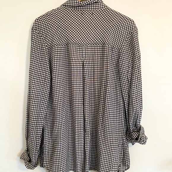 Oversized checkered button down - Picture 5 of 5